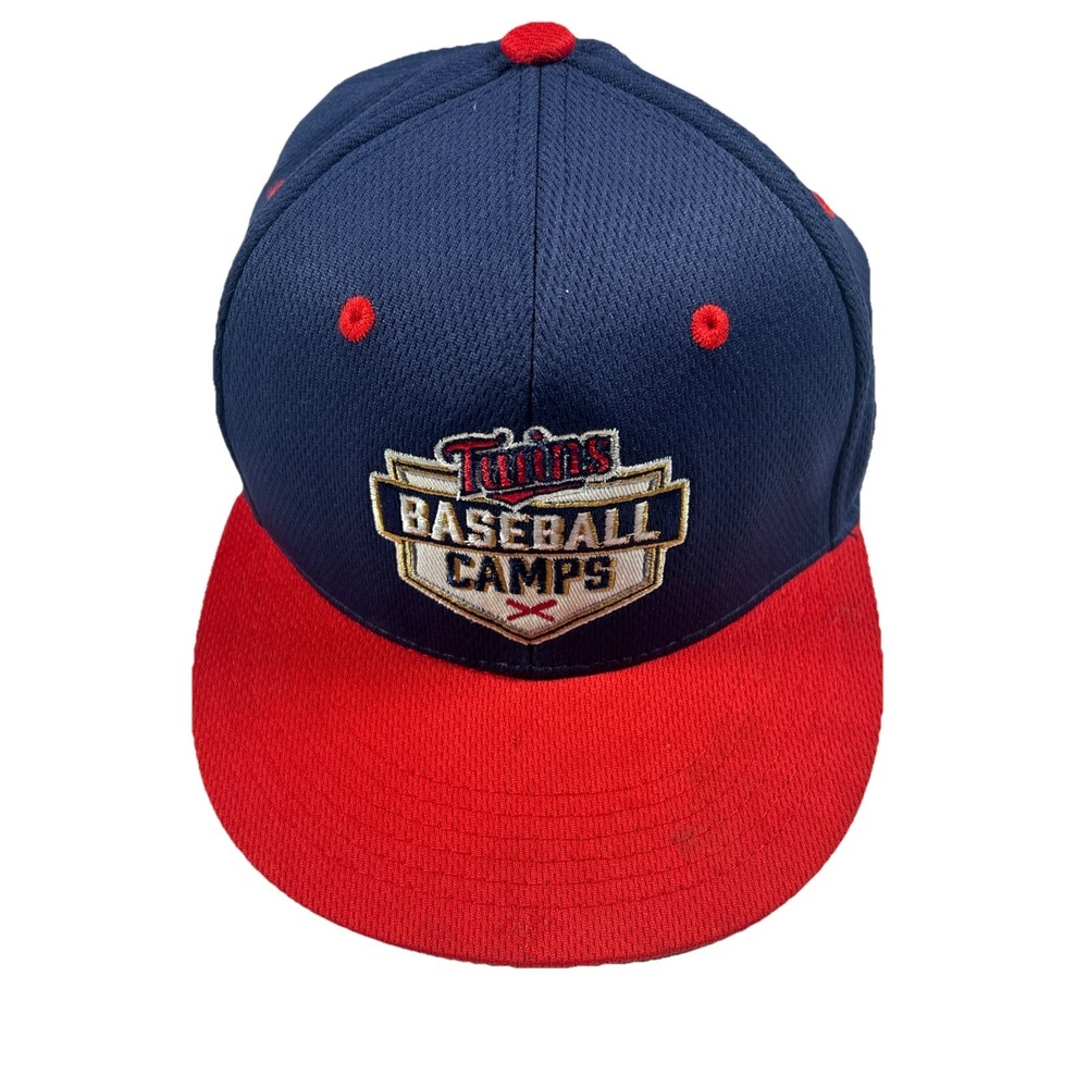 Minnesota Twins Baseball Camps Hat Cap Red Blue Adjustable Strapback Melonwear